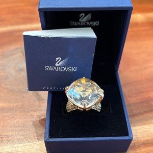 Swarovski Gold ring